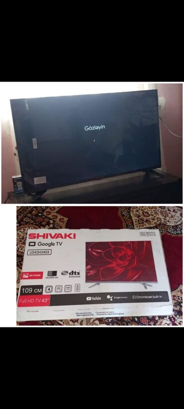 tv box ikinci el: Yeni Televizor Shivaki LCD UHD (3840x2160), Ünvandan götürmə