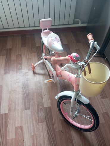 бишкек авто машина: Детский велосипед, 2-колесный, 4 - 6 лет, Для девочки, Новый