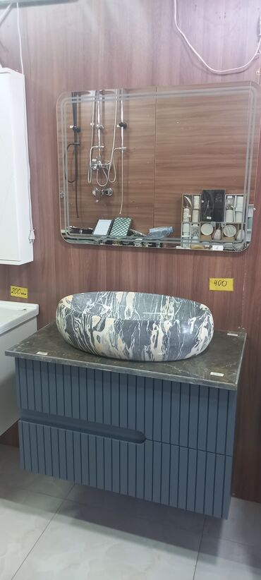 туалетный столик белый: Banyo mebel dəstləri – üst qab-kamarlı mərmər tipli çanaq lavabolar və
