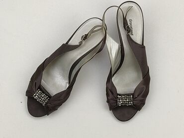 eleganckie bluzki damskie dla puszystych rozmiar 54: Sandals for women, 40, condition - Good