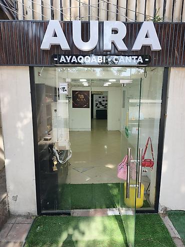 inşaatcılar kirayə: Aura qadın canta mağazasında bir hisse şöbə 150 arendaya verılır — 2