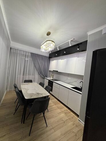 продажа квартир трёх комнатную тунгуч микрорайон 106 серия: 3 комнаты, 85 м², Элитка, 6 этаж, Евроремонт