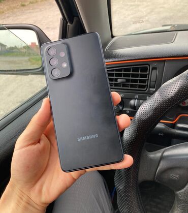 самсунк 52: Samsung Galaxy A53 5G, Б/у, 256 ГБ, цвет - Черный, 2 SIM