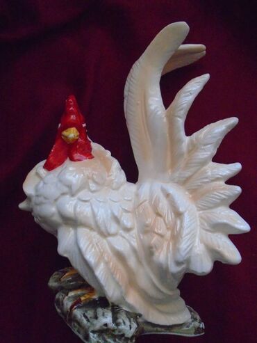 Figurice i makete: Prelepa velika figura petla, sa divnim detaljima rada. Visina figure — 5