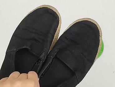 geox взуття жіноче: Czarne espadryle damskie - Klasyczny model wsuwany - Cholewka — 6