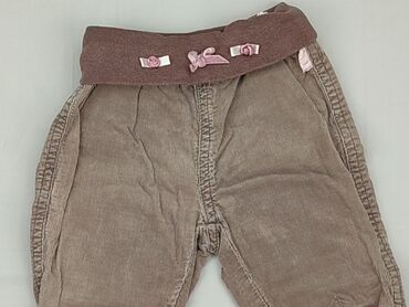 trampki czarno brązowe goodin: Baby material trousers, 0-3 months, 56-62 cm, condition - Good