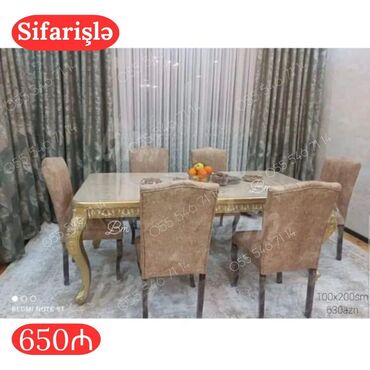 раскладной стол на кухню: Stol stul masa oturacaq sifarisle
