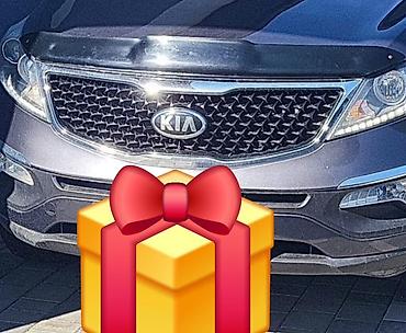 авто магитафон: Мухобойка на капот Kia, 2015 г., Б/у, Самовывоз — 3