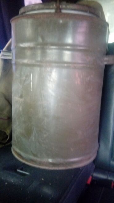 пищевые контейнера: Термос пищевой из нержавейки.армейский.б/у