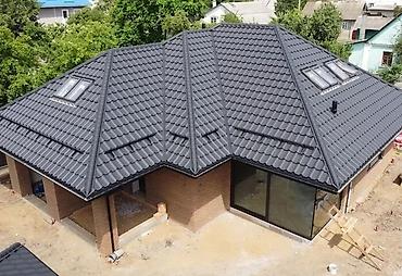 Кровля крыши: Кровля крыши металлочерепица профнастил сайдинг желоба отливы крыша — 4