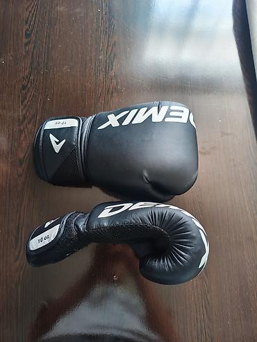 king boxing: Боксерские перчатки Demix, 10 oz - Классическая форма с анатомическим — 1