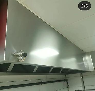 Havalandırma sistemləri: Bağ evləri ücün manqal zontları hər rəngdə hər ölçüdə oval kvadrat — 5