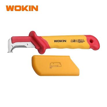 lazer olcu: WOKIN İzolyasiyalı Kabel Soyma Bıçağı, Əyri, 50×185 mm Elektrik — 1