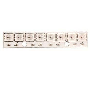 lent işıqlar: WS2812 8’li NeoPixel LED zolaq - Yalnız 1 mikrokontroller pini ilə — 2