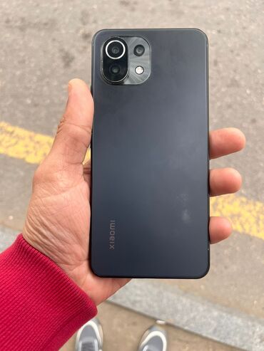mi 8 lite: Xiaomi Mi 11 Lite, 128 ГБ, цвет - Черный, 
 Отпечаток пальца, Две SIM карты, Face ID