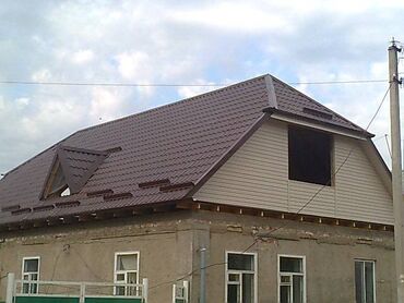 траншея копать: Замена старой кровли на новую металлочерепица,профнастил быстро и