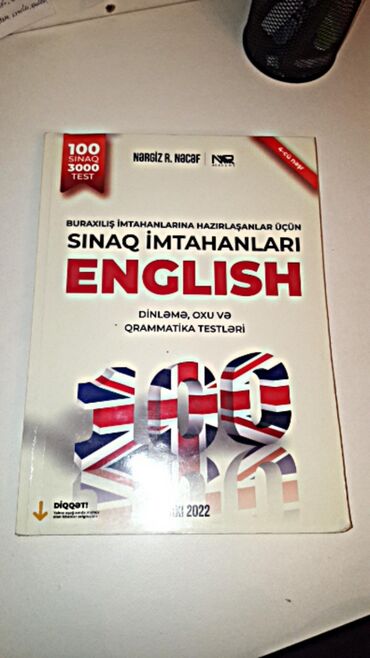 nergiz necef ingilis dili sinaq pdf: Nərgiz Nəcəf / İngilis dili testi