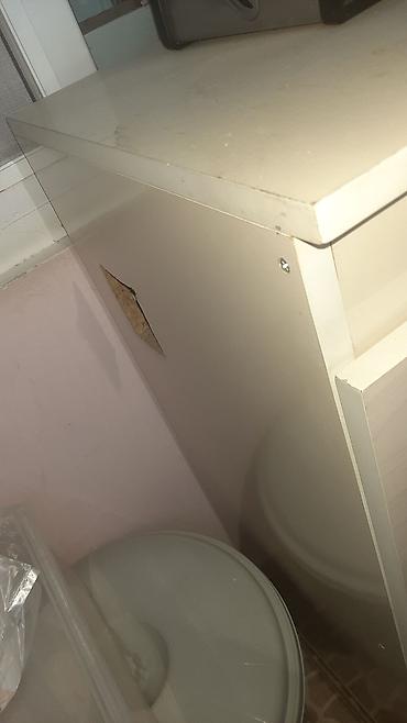 balkon masa: Mətbəx şkafı – tək qapılı, üstü iş səthi ilə - Material: laminat/LDSP — 1