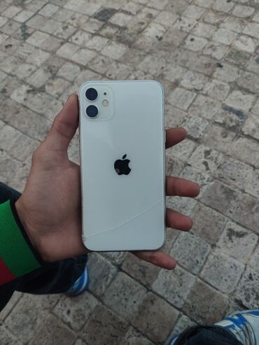 ıphone 11: IPhone 11, 64 ГБ, Белый, Face ID