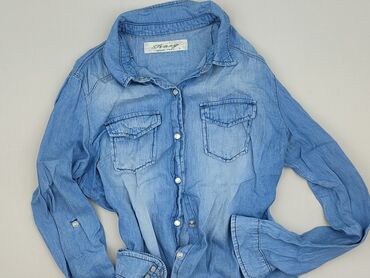 stradivarius jasne jeansy: Сорочка жіноча, розмір L