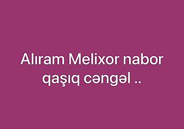 bal alisi: Alıram: Melixor qaşıq‑çəngəl dəsti Axtarıram “Melixor” markalı yemək — 1