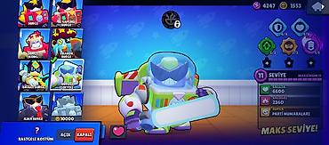 qas permanent: Brawl Stars hesabı – yüksək səviyyəli döyüşçülər və nadir kostyumlar — 3