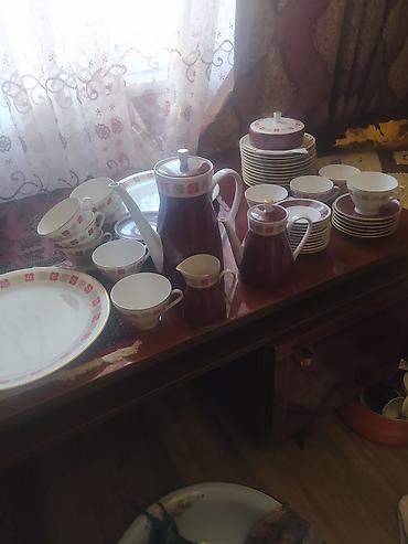 cay destleri: Çay dəsti, Farfor, 12 nəfərlik, Almaniya — 3