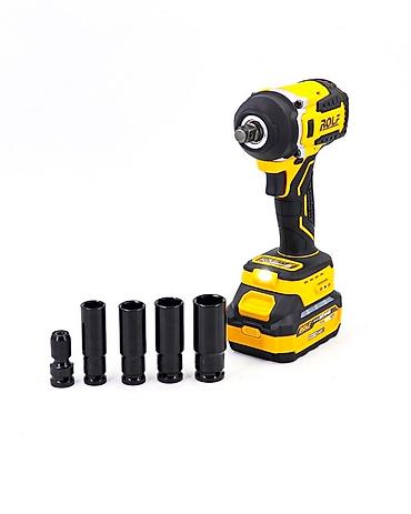 tools: Гайковерт аккумуляторный ударный ROLF (Germany Technology) — 7