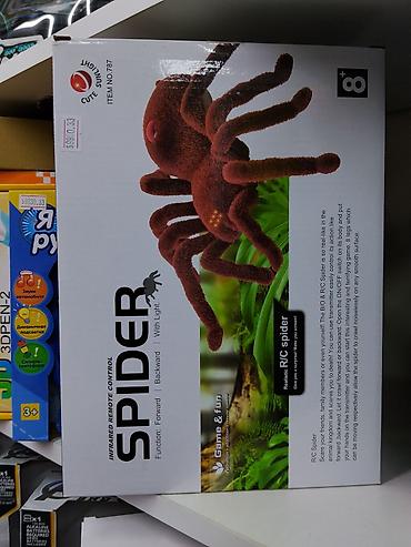 Игрушки: Игрушка «Spider» — реалистичный паук на инфракрасном пульте — 1