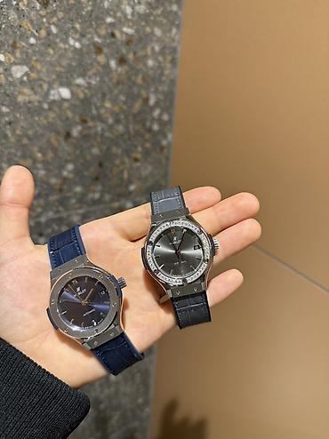 casio original: Женские Hublot Classic Fusion. • Часы премиум класса 1:1 (не отличить — 9