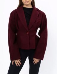 Пиджаки, жакеты: Пиджак, Классическая модель, Кашемир, Приталенная модель, Турция, S — 19