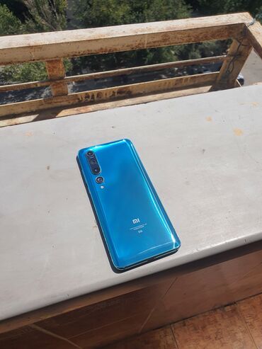 Xiaomi: Xiaomi Mi 10 5G, 256 GB, rəng - Göy, 
 Barmaq izi, Face ID
