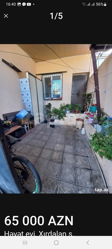 bakixanov villa: 3 otaqlı, 65 kv. m, Orta təmir