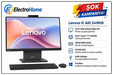ipad min 5: Lenovo IC AIO 24IRH9 – güclü hamısı-birində masaüstü kompüter - — 1