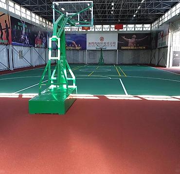 basket: Мобильная баскетбольная стойка для спортивного зала - Конструкция на — 1