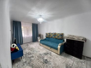 ош квартира долгосрочно: 1 комната, 43 м², 1 этаж, Старый ремонт