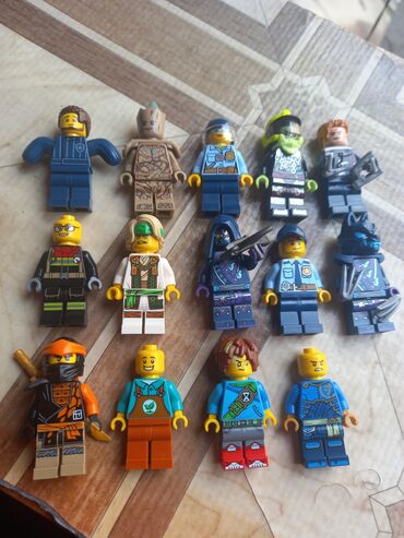 oyuncaq ekskavator: Original Lego mini figurlar