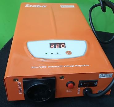 led slim: Staba Slim‑V500 Automatic Voltage Regulator - Məqsəd: Kombi qazanları — 2