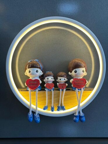 Bra, divar lampaları: Divar üçün LED işıqlı dekorativ bralar Bir-birindən fərqli və gözəl — 12