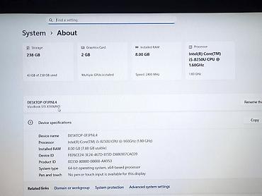 ASUS: Proizvođač: Asus Model: VivoBook S510U Procesor: Intel(R) — 11