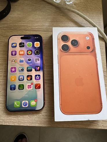 iphone xр: IPhone 17 Pro, Новый, 256 ГБ, Оранжевый, Коробка, 100 % — 2