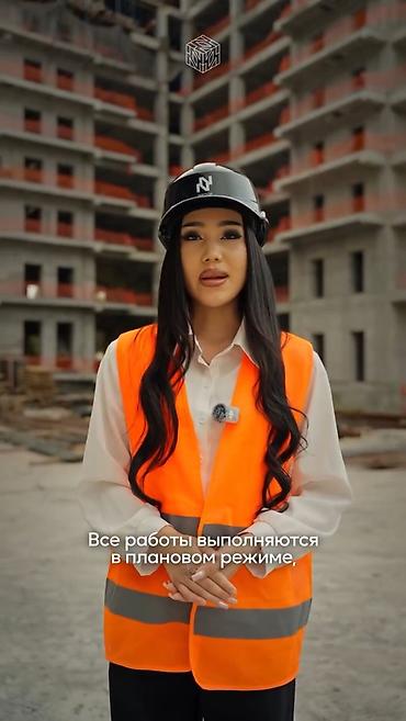 без агенство: 1 комната, 43 м², Бишкек Парк ТРЦ Элитка, 16 этаж, ПСО (под самоотделку) — 3