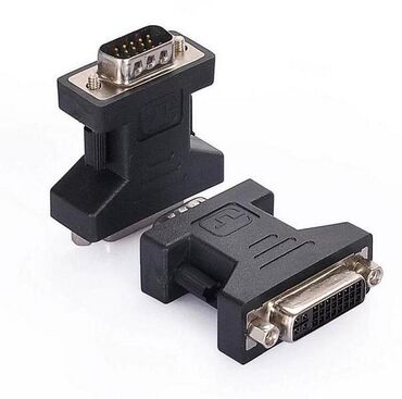 vga dvi переходник: Адаптер DVI- I female (24 +5 pin) - VGA (15 pin) male