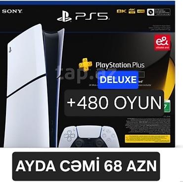 Sony PlayStation 5 oyun konsolu - PS5 ilə 8K, 4K və HDR dəstəyi -