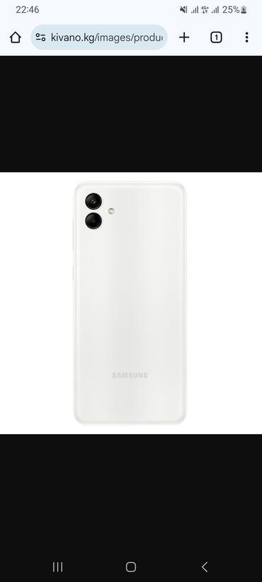 Samsung: Samsung Galaxy A04, Б/у, цвет - Белый