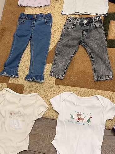 детские вещи на веревке: Uşaq geyimləri dəsti – qız üçün qarışıq paket Paketin tərkibi: - 2 — 3