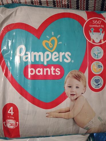 zara usaq: Salam Pampers 4 nomre 10 packa qalib 30 ededli 18 AZN 2nomere1 packa