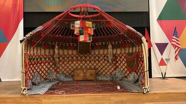 Аренда юрт: Аренда юрты, Каркас Деревянный, 85 баш, Казан, Посуда, С полом — 2