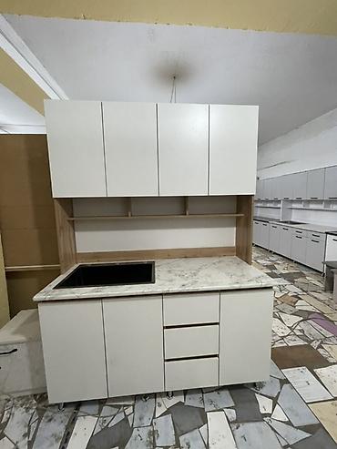silver kitchen: Кухонный гарнитур, Новый, В рассрочку, цвет - Коричневый — 2