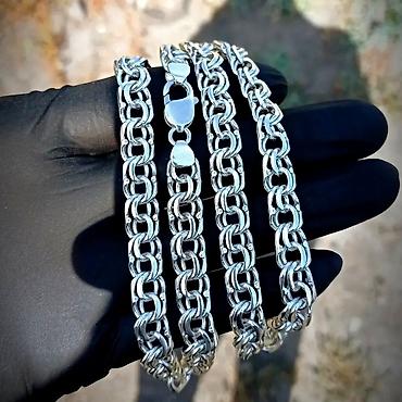 Серебряные цепочки: Цепочка, Проба 925, Женские, Новый — 9